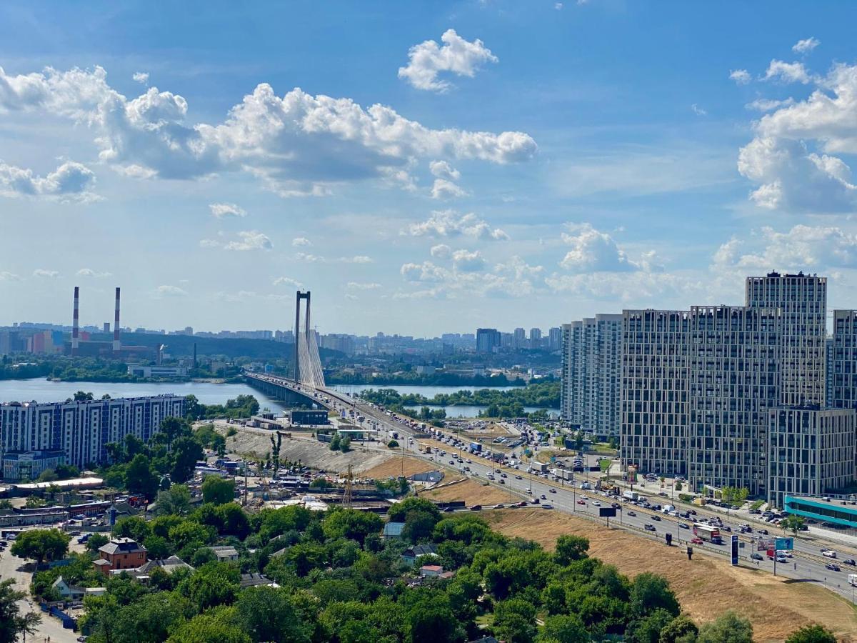 Apartments With Dnipro View Kiev Buitenkant foto
